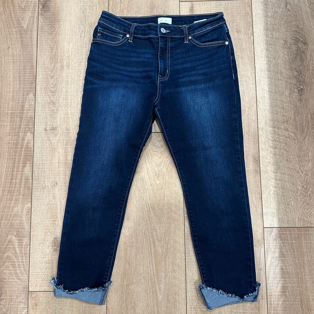 KanCan Deep Indigo Ankle Jeans